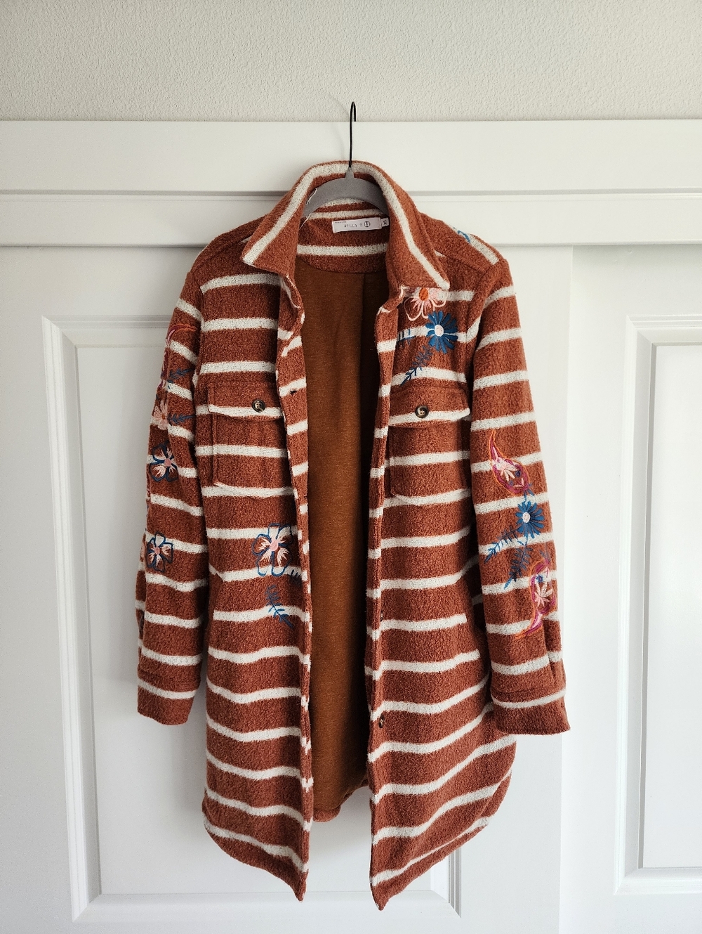 Billy T Floral Shirt Jacket